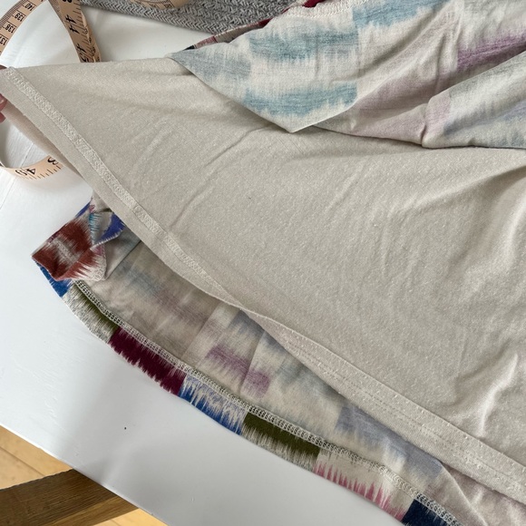 Anthropologie Maeve Rainbow Ikat Print Sleeveless A Line Dress Size Small - Picture 13 of 16